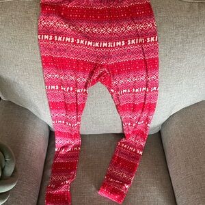 Skims Christmas leggings